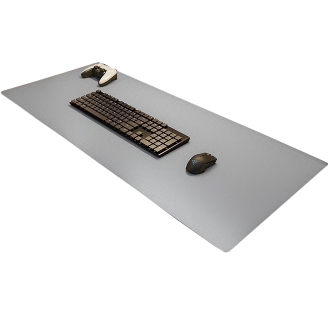 미야몽 심플한 세련된 데스크매트, 그레이