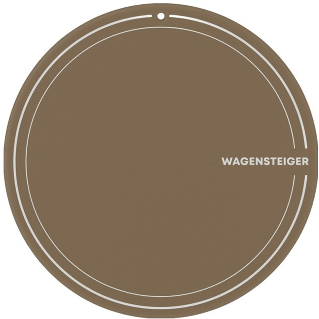 바겐슈타이거 플레티넘 실리콘 인덕션 보호 매트 원형, 모카, 1개