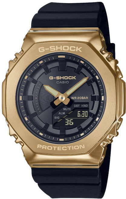 CASIO 卡西歐 G-SHOCK 女款 手錶 GM-S2100GB-1A