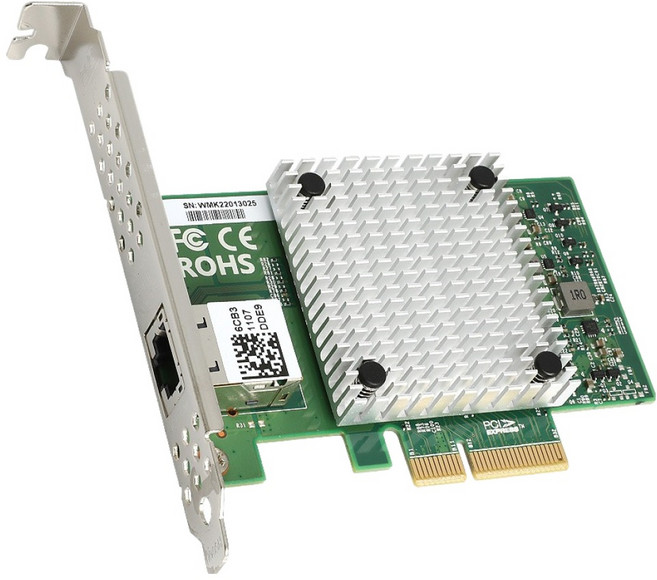 넥시 PCI-Express x4 SINGLE PORT 10G 서버랜카드 NX1028, NX-N200-10G, 1개