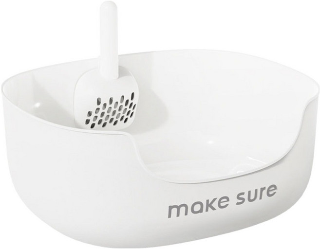 레드퍼피 고양이 로딘 토일렛, 크림아이보리, 1개