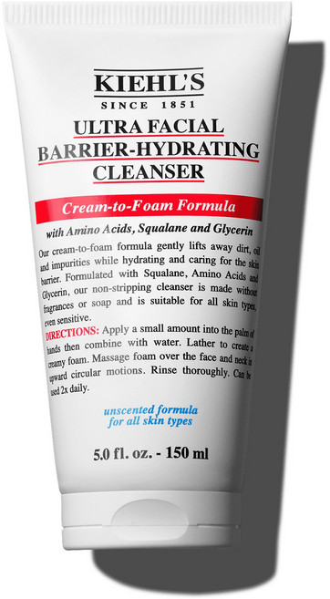 키엘 울트라 훼이셜 베리어 하이드레이팅 클렌저, 150ml, 1개