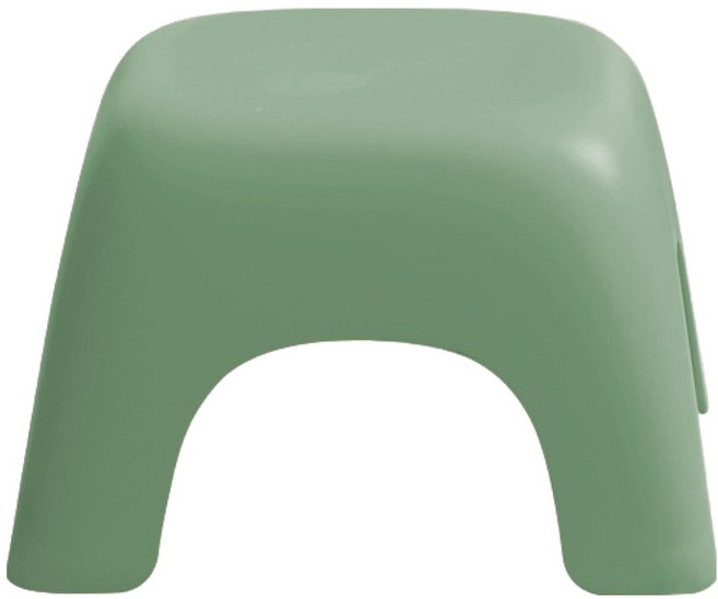라라하우스 소프트 컬러 미니 스툴 의자 플라스틱 체어 Small, 그린, 1개