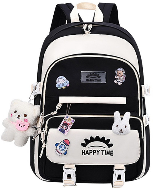 中國 HAPPY TIME 韓版輕量護脊書包/國小學生後背包/兒童減負雙肩背包