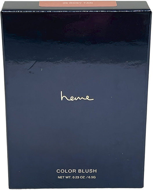 heme 喜蜜 特調腮紅 6.5g, 1個, 06 Rosy Tan