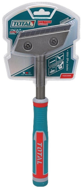 토탈툴스 벽지 바닥재 제거 스크래퍼, 1개