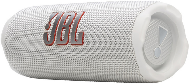 JBL 便攜型防水藍牙喇叭, 白色, Flip 7