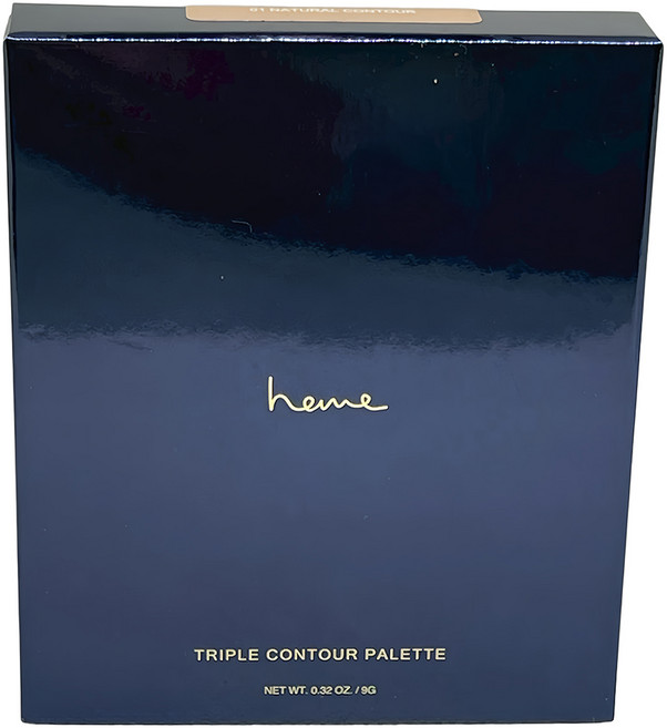 heme 喜蜜 3色修容餅 9g, 01 NATURAL CONTOUR, 1個