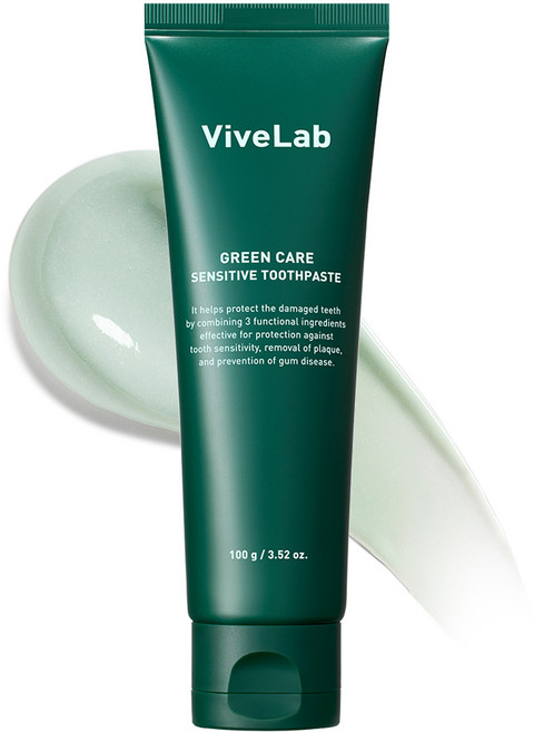 바이브랩 그린케어 치약, 100g, 1개