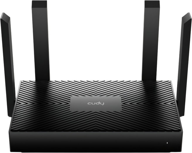 cudy AX1500 WiFi 6 雙頻無線路由器 黑色, 1個, WR1500