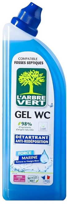 L'ARBRE VERT 海洋清香馬桶清潔劑, 750ml, 1瓶