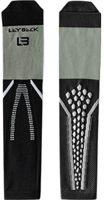 運動粉彩壓力襪 黑色, 1組, 小腿/膝蓋型