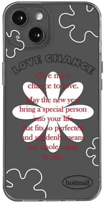 hottmall Love Chance 字母手機殼 MOA0775