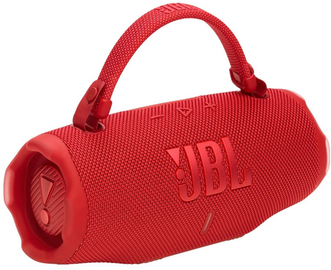 JBL 便攜型防水藍牙喇叭, 紅色, Charge 6