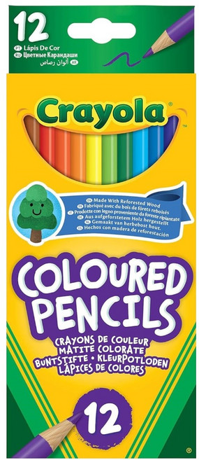 Crayola 繪兒樂 色鉛筆, 12色, 1盒