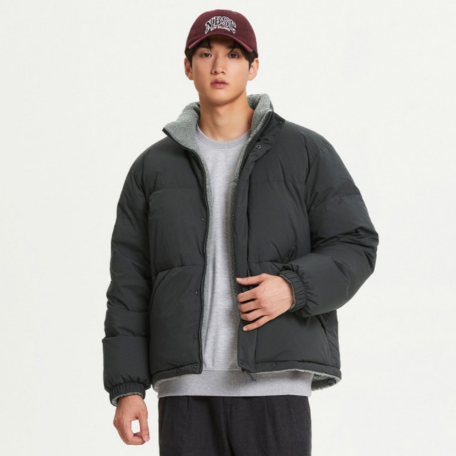 뉴발란스 남녀공용 UNI 액티브 리버서블 플리스 다운 NBNPE41133