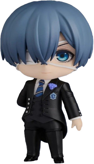 GOOD SMILE COMPANY 黏土人 2710 黑執事 謝爾 凡多姆海伍 紺碧之梟宿舍版 公仔, 1個