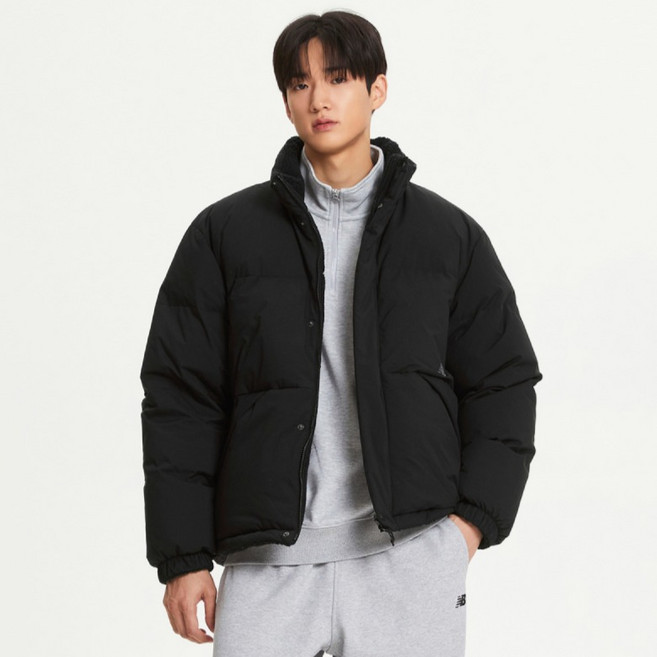 뉴발란스 남녀공용 UNI 액티브 리버서블 플리스 다운 NBNPE41133