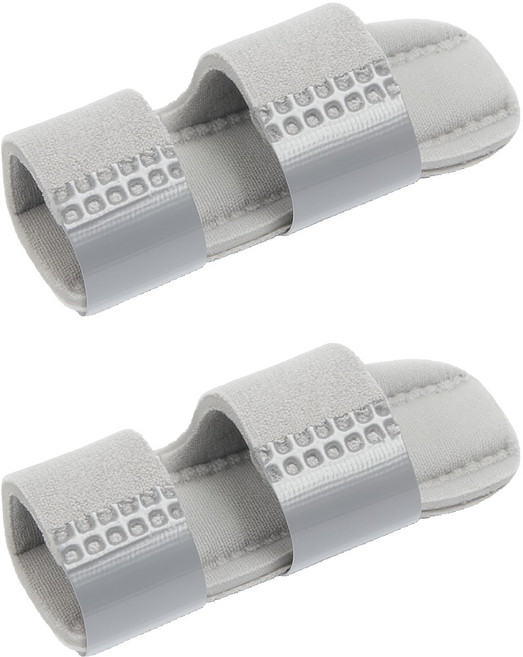 에이커하우스 손가락 관절 고정 보호대 깁스 그레이, 2개