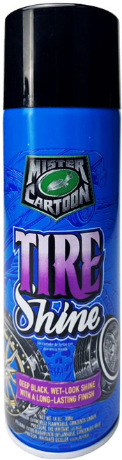 Turtle Wax 美國龜牌 卡通先生 閃耀輪胎噴劑 54252, 1個, 396g