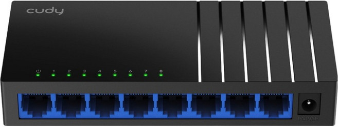 cudy GS108D 8埠Gigabit桌上型交換器, 1個