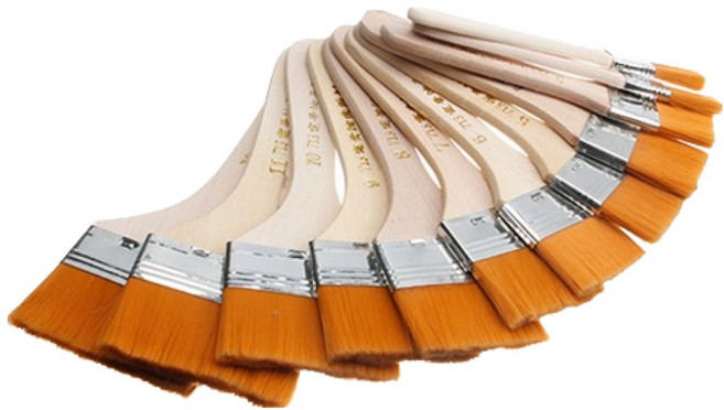 OON 다용도 인조모 백붓 12종 세트, 1세트