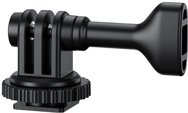 JJC 액션캠 콜드슈 삼각대 홀더 어댑터 카메라 핫슈 마운트, ACD-C2, 1개