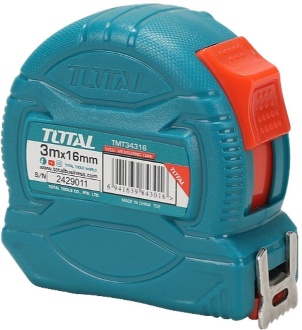 토탈툴스 줄자 ABS 3m x 16mm, 1개