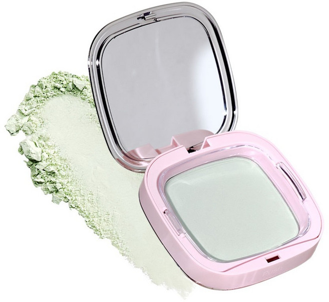 투크 수채화 꽃잎 팩트파우더 14g, 01 스프링 그린, 1개