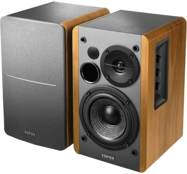 EDIFIER 2.0聲道藍牙喇叭 R1280DB, 木紋