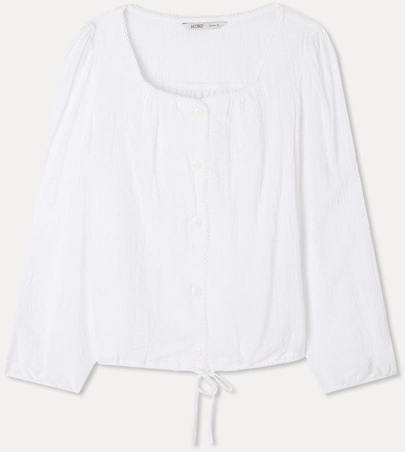 미쏘 여성용 가디건형 블라우스