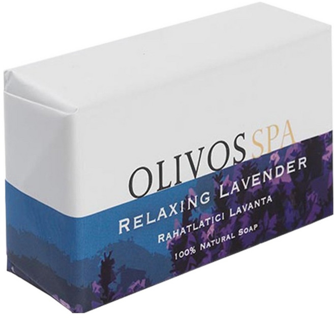 OLIVOS 奧莉芙的橄欖手工皂 86%特級橄欖油皂 舒壓薰衣草精油, 175g, 1個