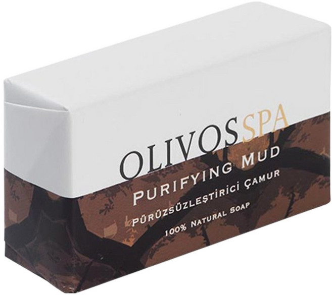 OLIVOS 奧莉芙的橄欖手工皂 86%特級橄欖油皂 控油敷面泥, 175g, 1個