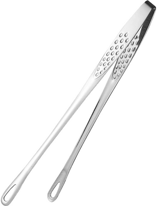 스테인레스 304 베리 롱 YOL 슬림 집게, 실버, 1개