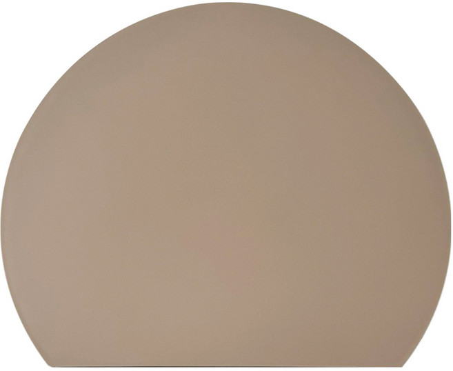 아카시아 TPU 반달 논슬립도마, 베이지, 1개