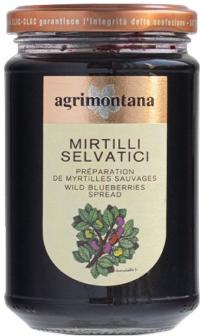 아그리몬타나 와일드 베리잼, 1개, 330g