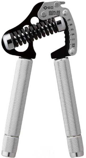 GD IRON GRIP 握力器 Ext 90s, 1個, 銀黑色