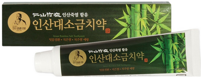 인산죽염 인산대 소금치약, 160g, 1개