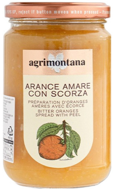 아그리몬타나 오렌지 잼, 330g, 1개