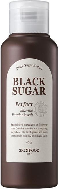 스킨푸드 블랙슈가 퍼펙트 엔자임 파우더워시, 65g, 1개