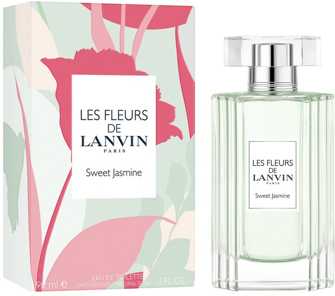 랑방 레 플레르 드 스위트 자스민 오드뚜왈렛, 90ml, 1개