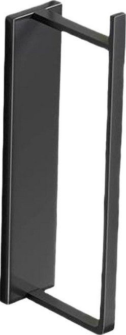 초강력 현관 세탁기 자석 옷걸이 사이드행거, 블랙, 1개