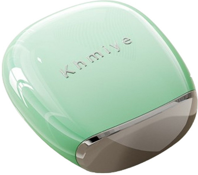 리치쌀봉 세련된 7칸 다기능 요일별 약통 케이스 그린 7.4 x 8.1 x 3.8 cm, 1개