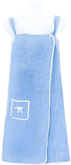 FANCY LIFE 加厚珊瑚絨浴衣, 1個, 藍色