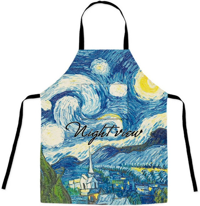 아트조이 아동용 명화 미술 앞치마, 01호
