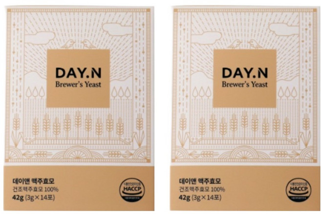 Day.N 啤酒酵母丸 3000mg 14p, 42g, 2個