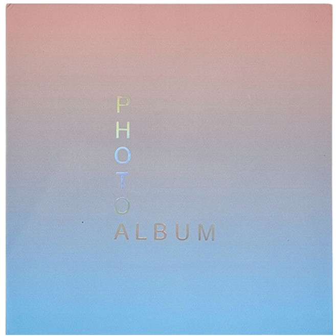 아이두일상취미 포토 점착식 초음파 앨범, 솜사탕 하늘, 1개, 25매