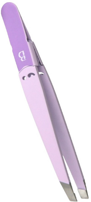 보카스 족집게 눈썹 왁싱 잔모 잔털 제거 트위저 STW-200, 1개, 퍼플