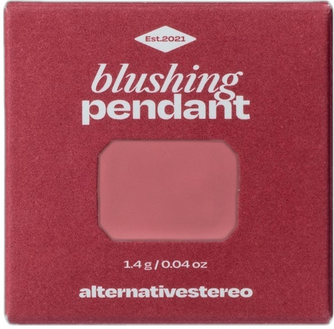 얼터너티브스테레오 블러싱 펜던트 벨벳 밤 1.4g, 1개, V16 로즈티 슈