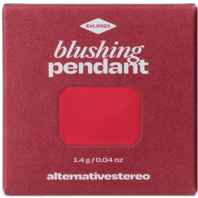 얼터너티브스테레오 블러싱 펜던트 벨벳 밤 1.4g, 1개, V11 애플 슈